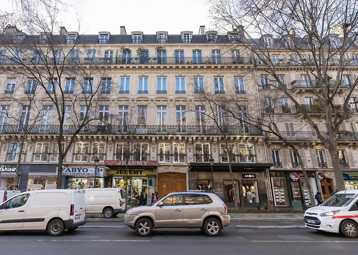 Апартаменты Modern And Elegant 1bd Near Montmartre Париж